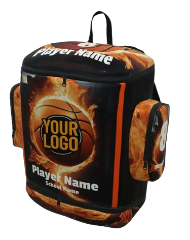 Custom Athletic Style Backpack | Sublimated HoopsKing